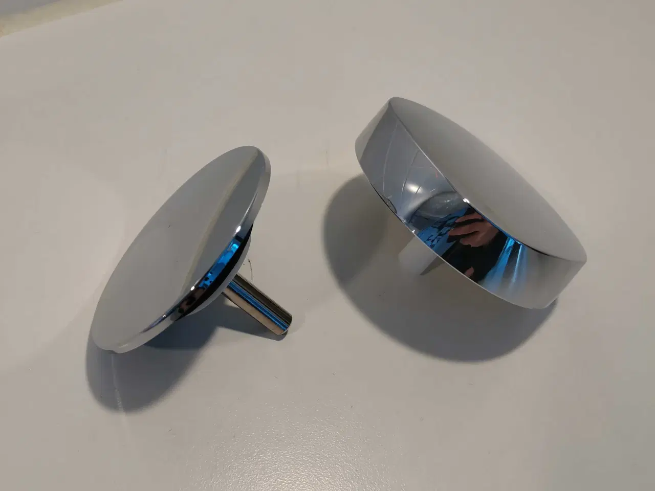 Billede 1 - Duravit afløbshoved og prop i krom