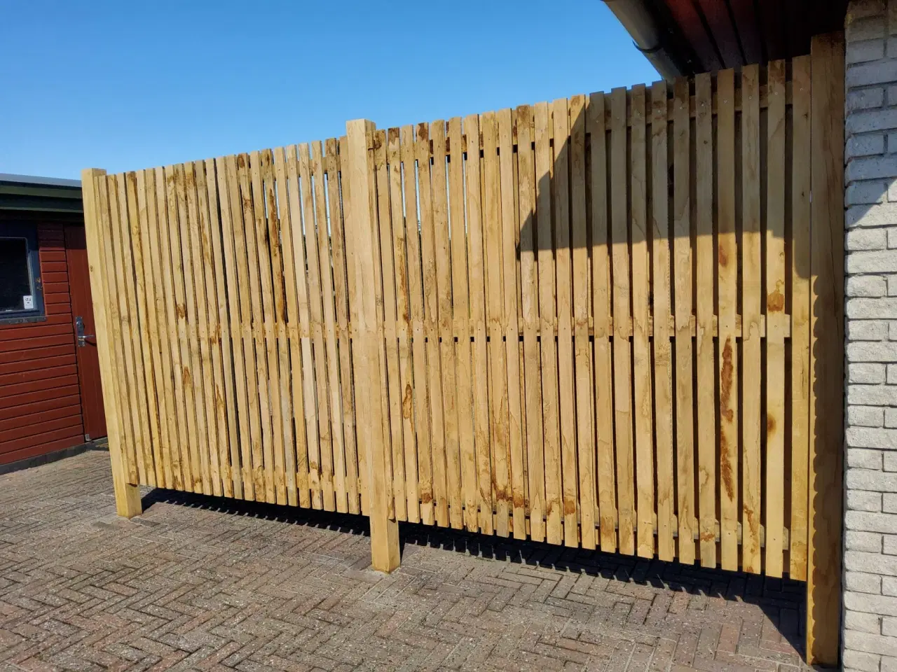 Billede 5 - Hegn i egetræ - hele DK