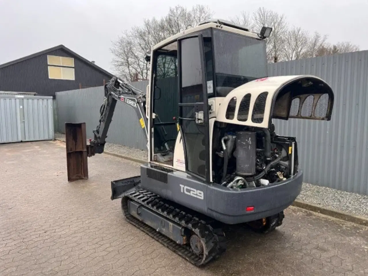 Billede 7 - Terex TC29 - 2.900 kg. / JST Powertilt & 2 skovle