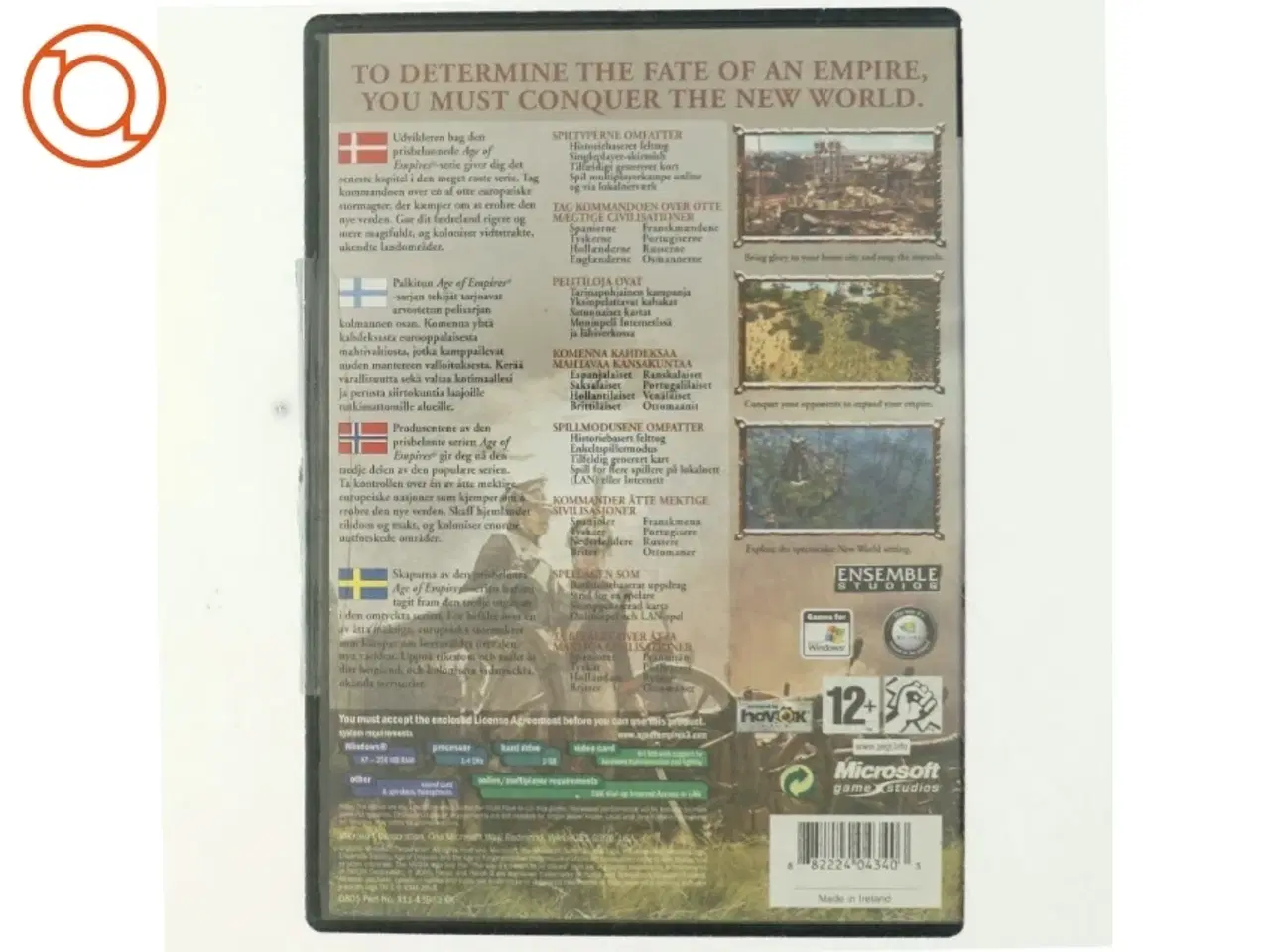 Billede 3 - Age om Empires (computerspil) fra microsoft game studios