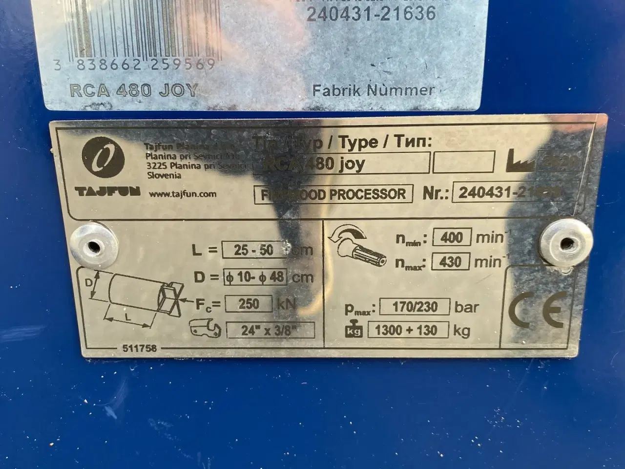 Billede 2 - Tajfun RCA 480 JOY