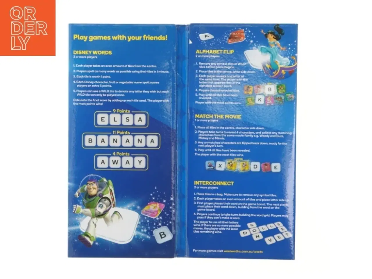 Billede 3 - Disney samlealbum fra Disney (str. Foldet ud 62 x 32 cm)