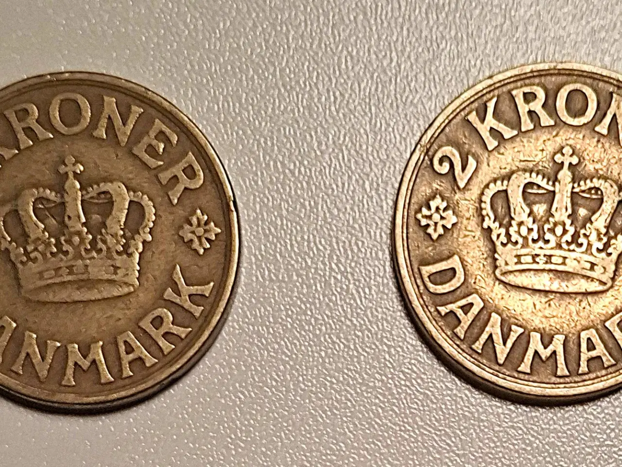 Billede 2 - 2 krone danske mønter