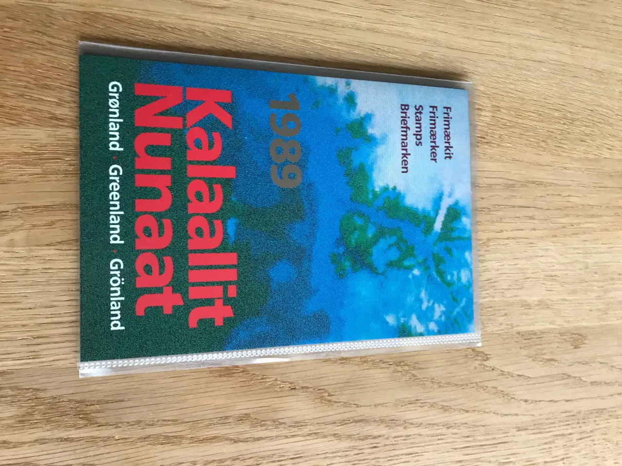 Billede 1 - Årsmappe 1989  -  Grønlands Postvæsen