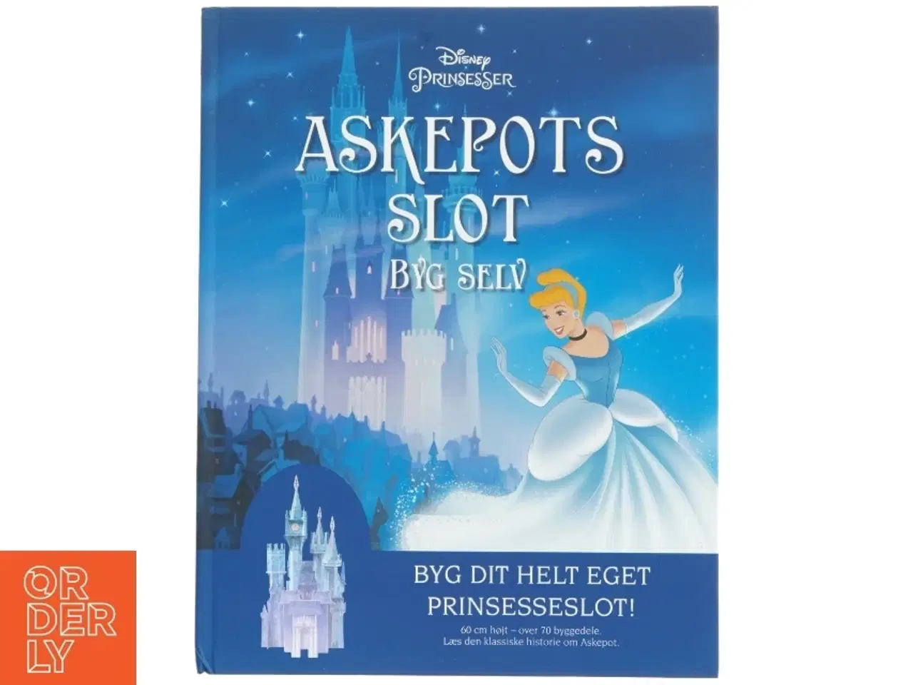 Billede 1 - Askepots slot papirmodelleringssæt fra Disney (str. 34,5 x 27 cm)