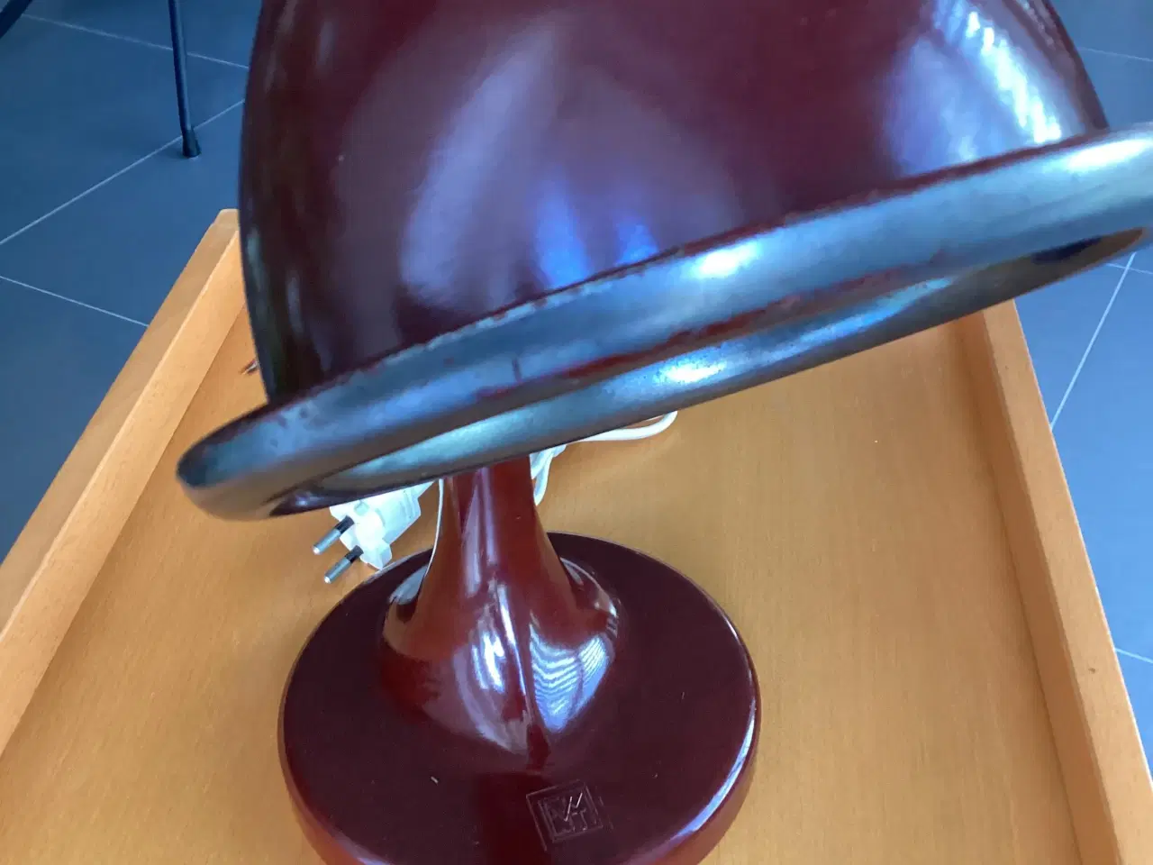 Billede 5 - Flot bakelit bordlampe 