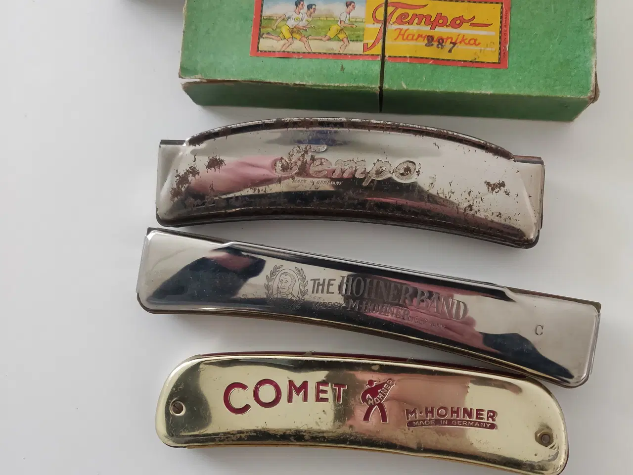 Billede 5 - mundharmonikaer og jødeharpe