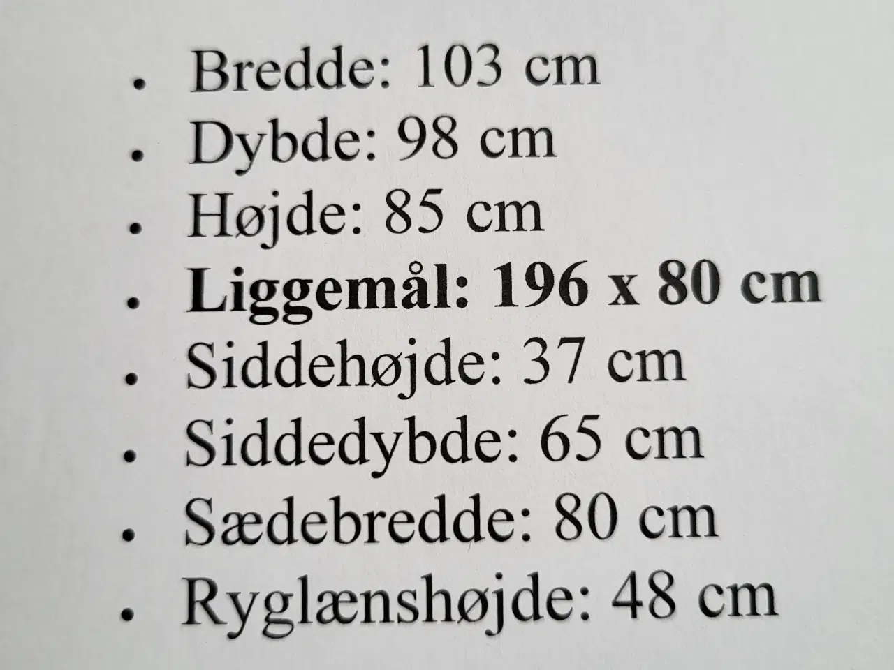 Billede 6 - Sove/ sovestol