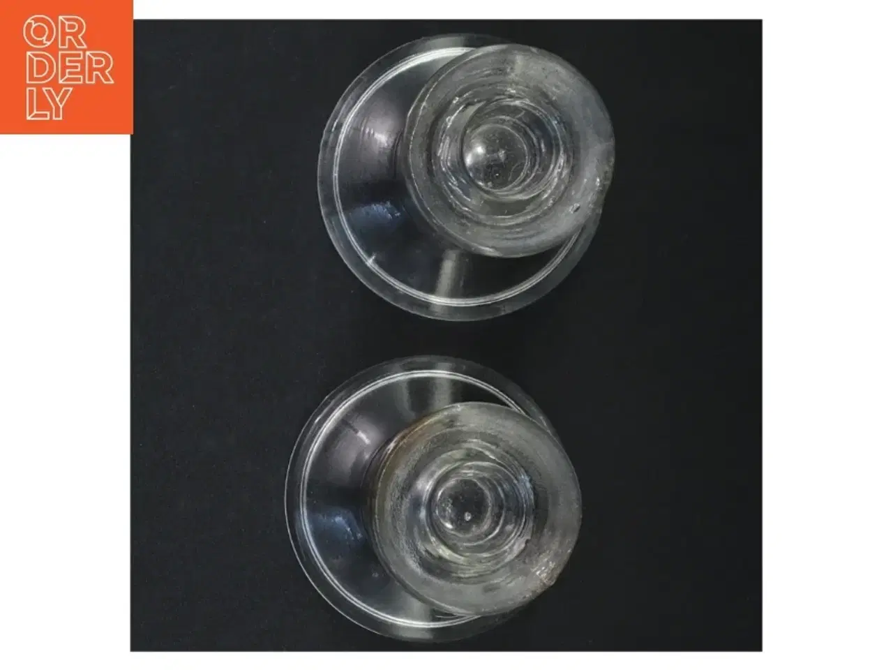 Billede 2 - Glas lysestager (str. 10 cm)