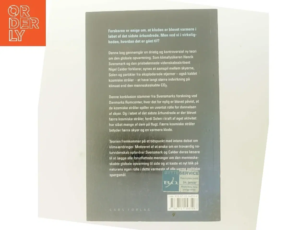 Billede 3 - Klima og kosmos : en ny teori om global opvarmning (Bog)