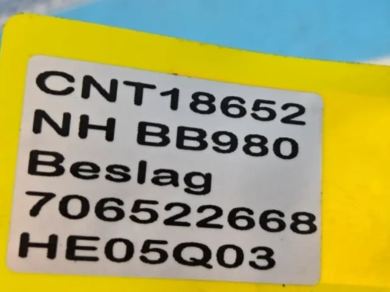 Billede 10 - New Holland BB980 Beslag 706522668