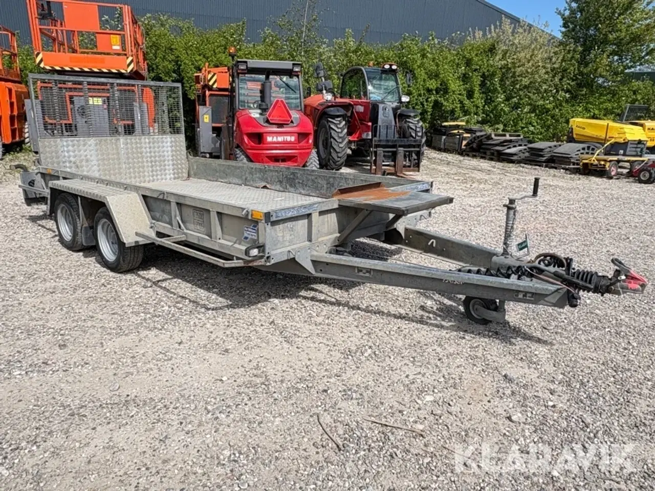 Billede 2 - Maskintrailer 2 akslet IFOR Williams GP 126-R