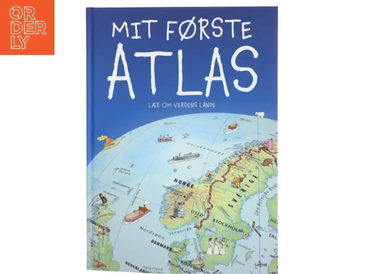 Billede 1 - Mit første Atlas (Bog)
