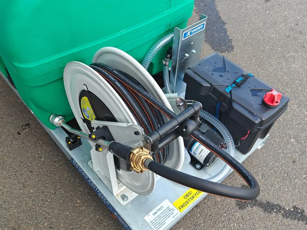 Billede 4 - K-vognen TV-6P Elektrisk vandingsanlæg 600ltr. UDSTILLINGSTILBUD