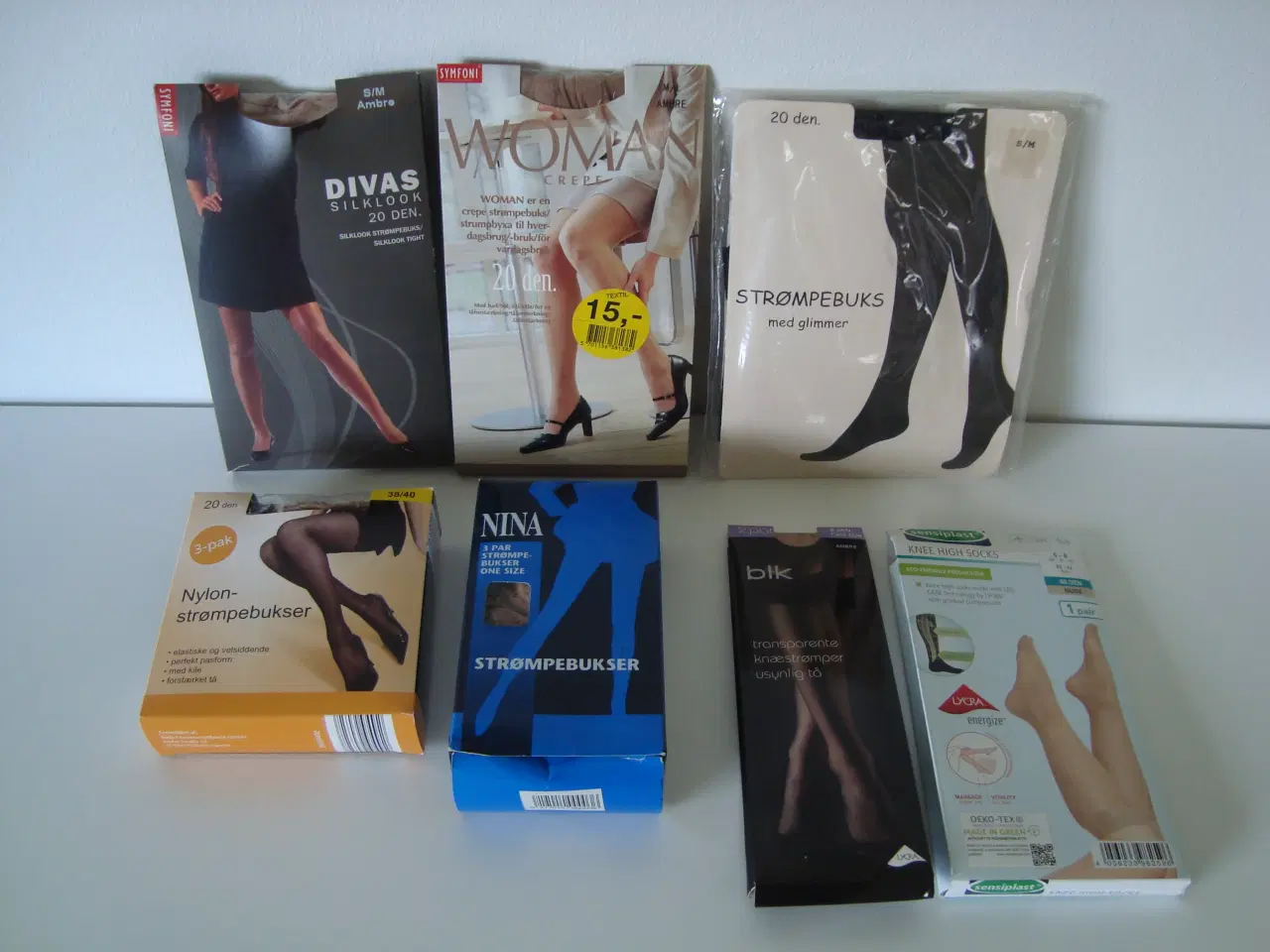 Billede 1 - Nylonstrømper - Str. 36/38 / Small/Medium
