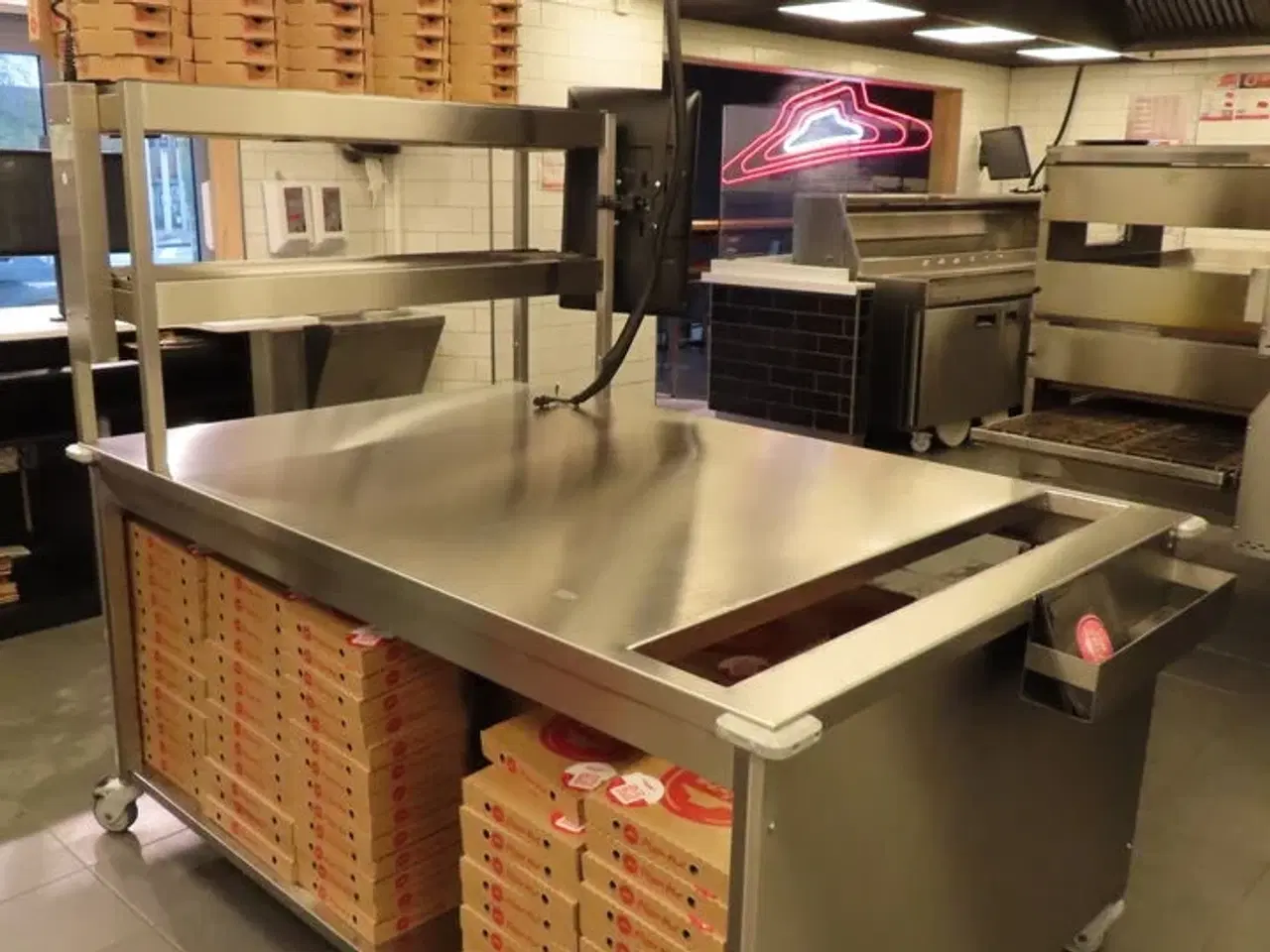 Billede 5 - Varmebord på hjul med top GP PRODUCTION