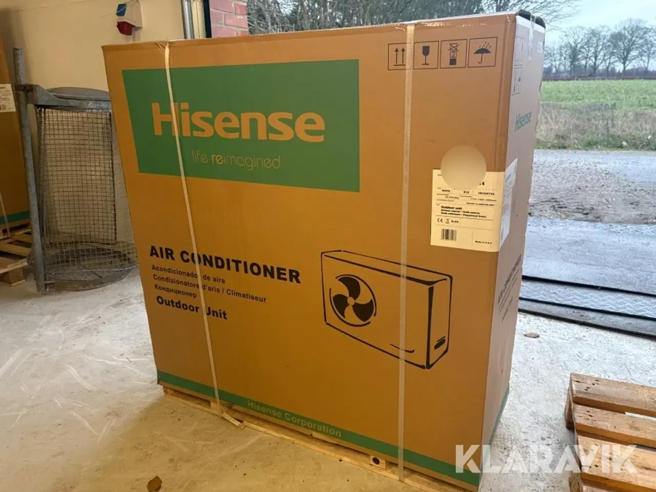 Billede 1 - Varmepumpe Hisense AUW125U6RT4 / AUV125UR4RC4 luft til luft