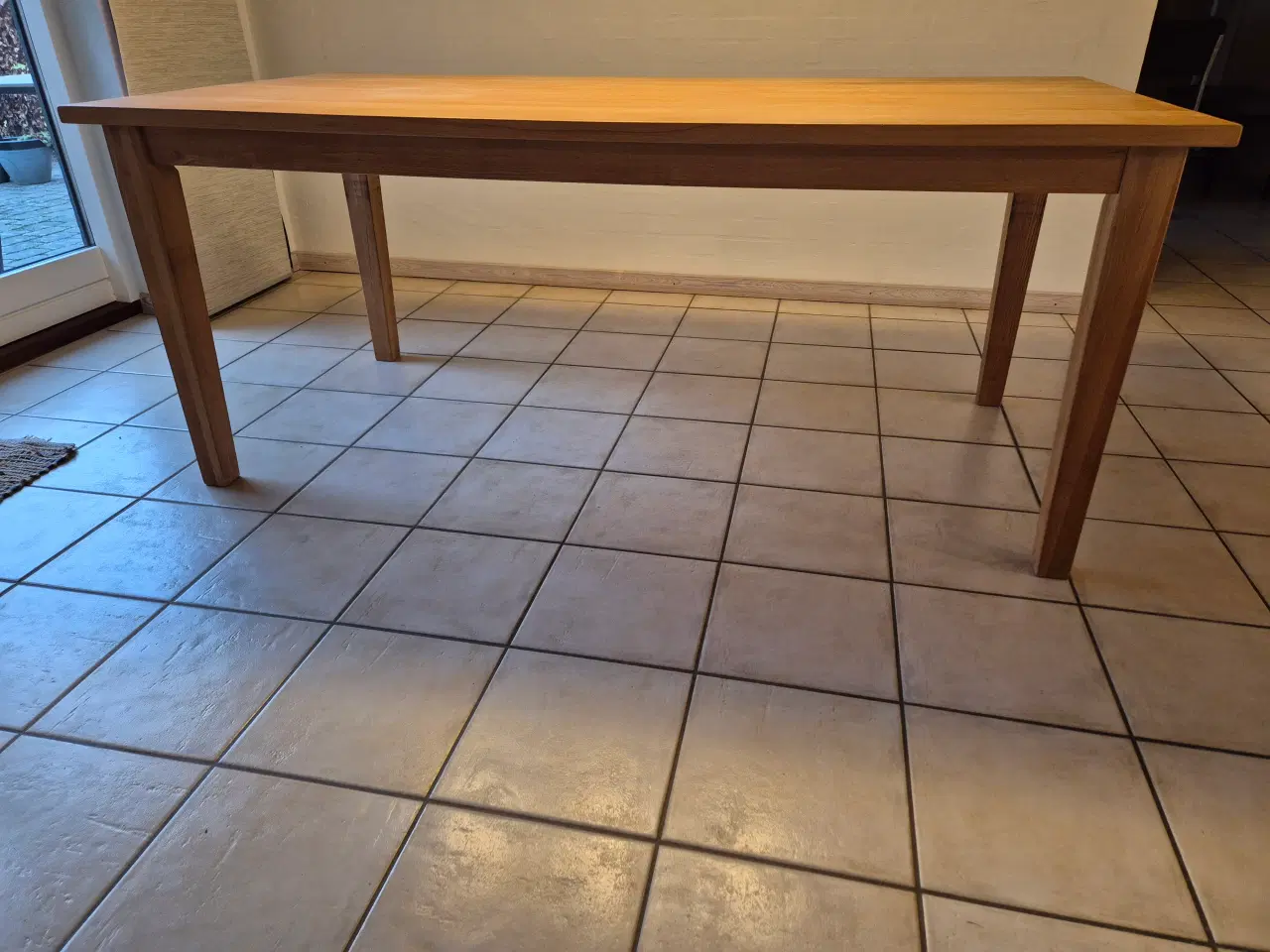 Billede 4 - Spisebord i egetræ fra Ilva