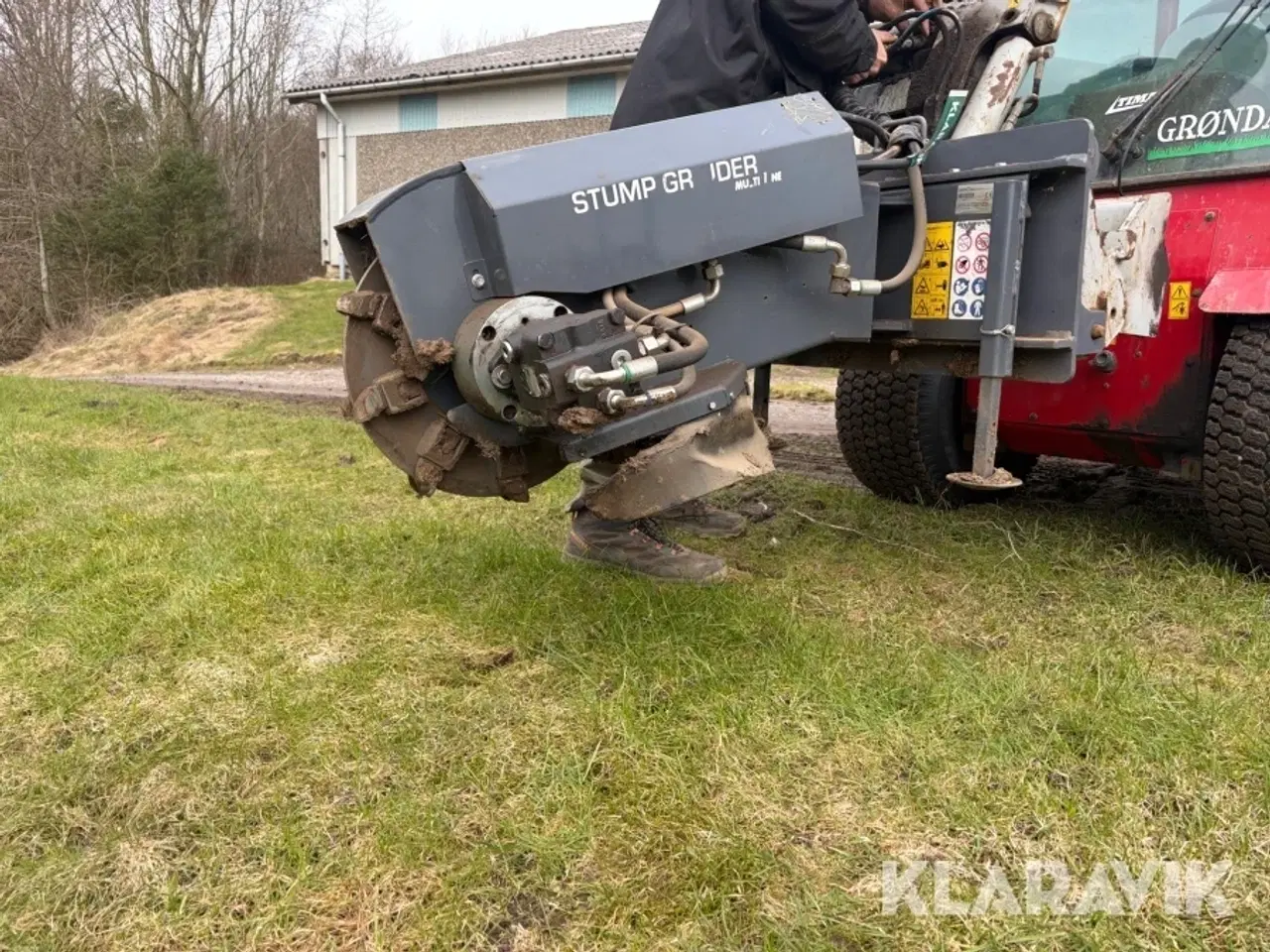 Billede 2 - Fræsemaskine Multiline Stump grounder