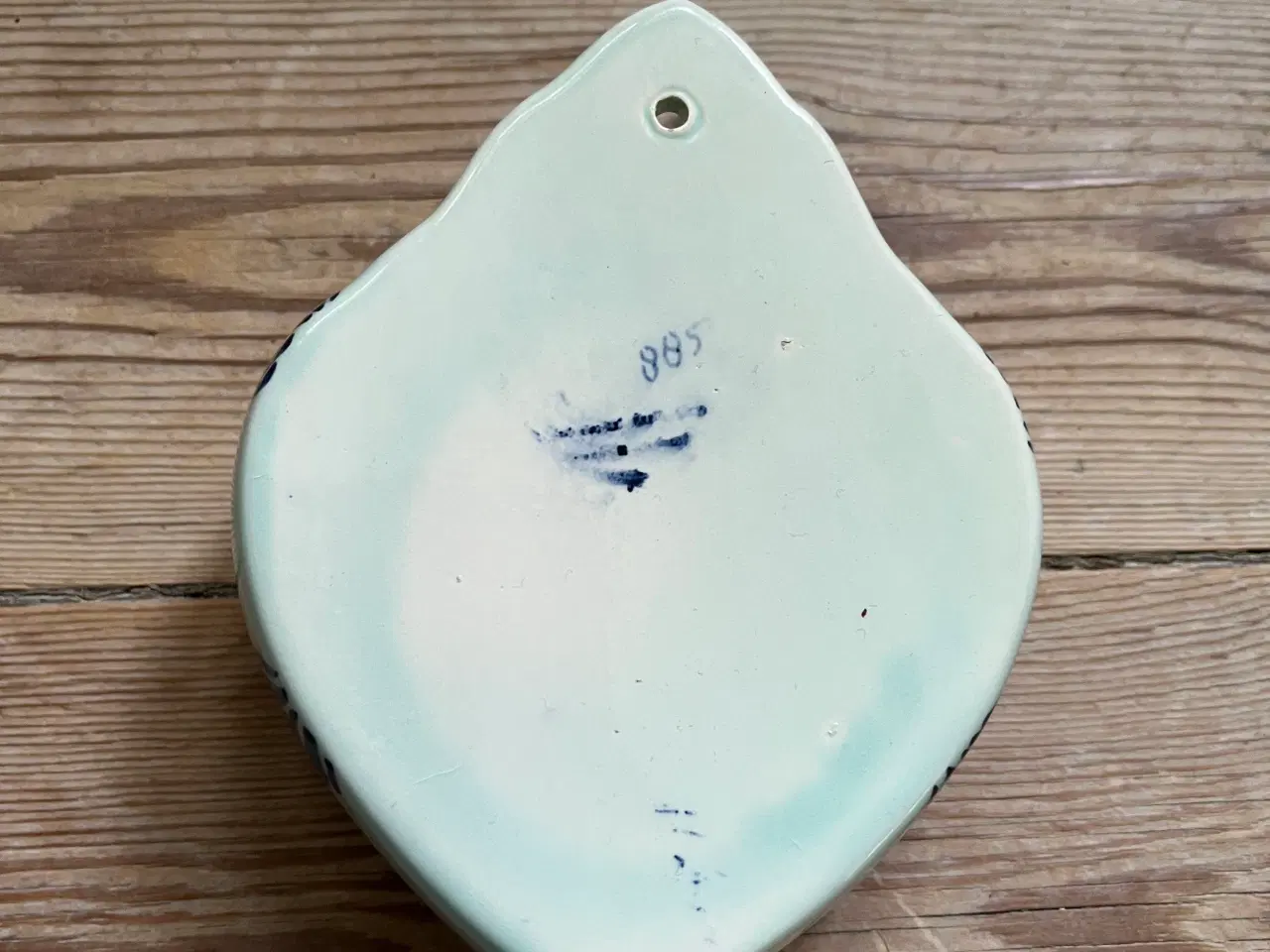 Billede 3 - Væghængt vase hjerteformet