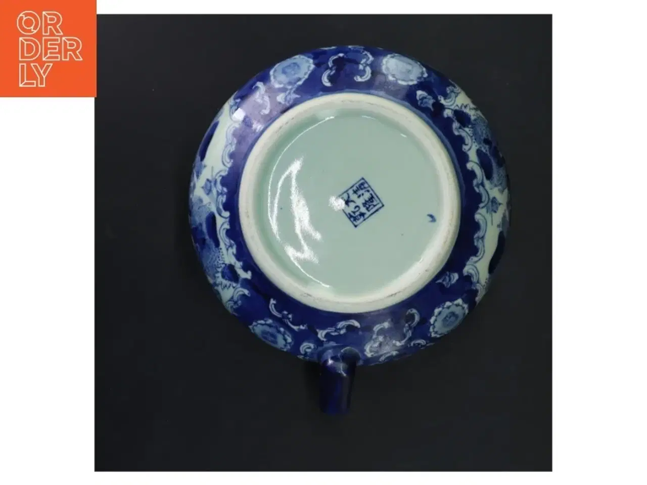 Billede 2 - Kinesisk Urtepotte med håndtag (str. 11x24 cm)