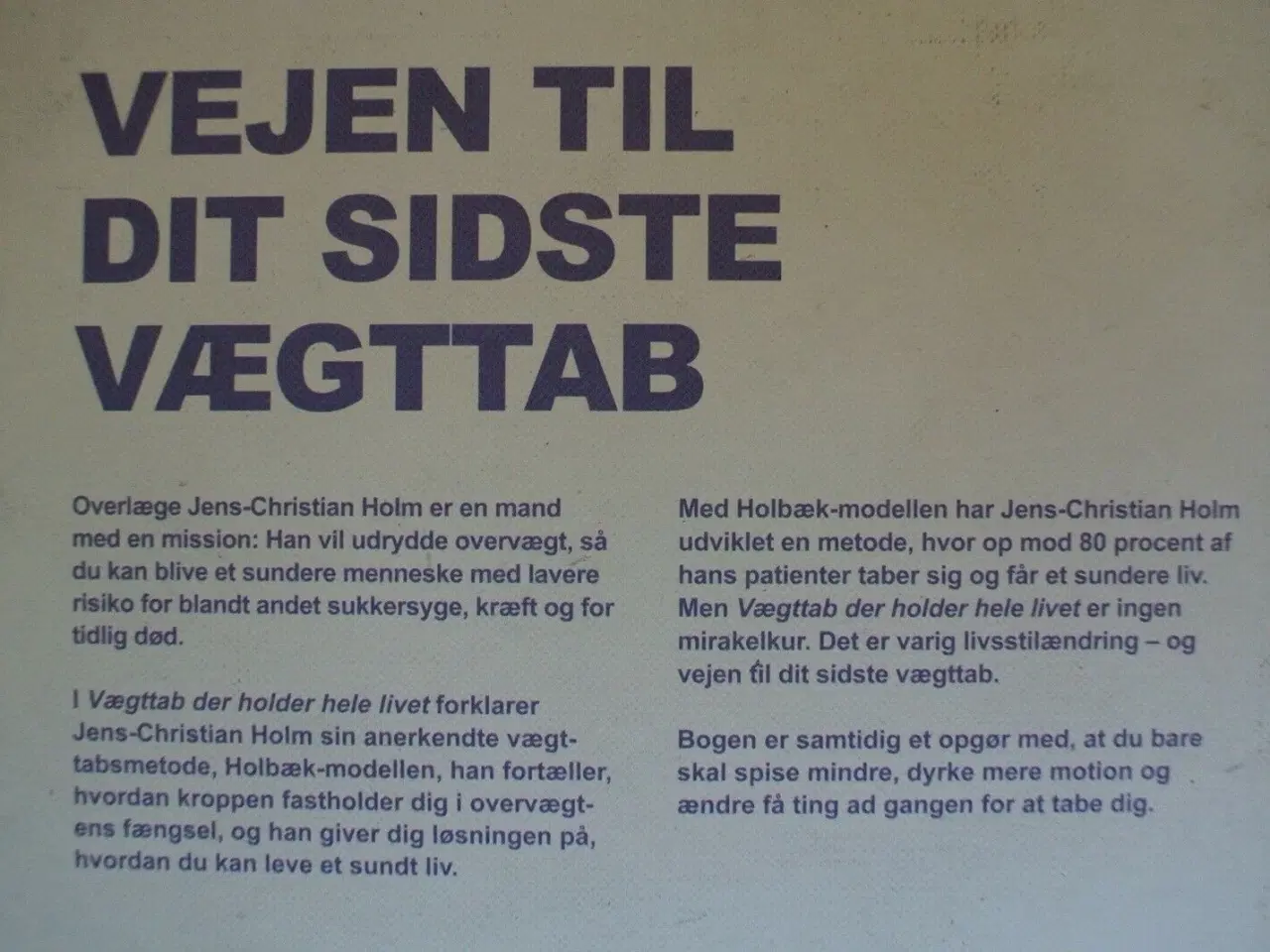 Billede 4 - vægttab der holder hele livet, af jens christian h