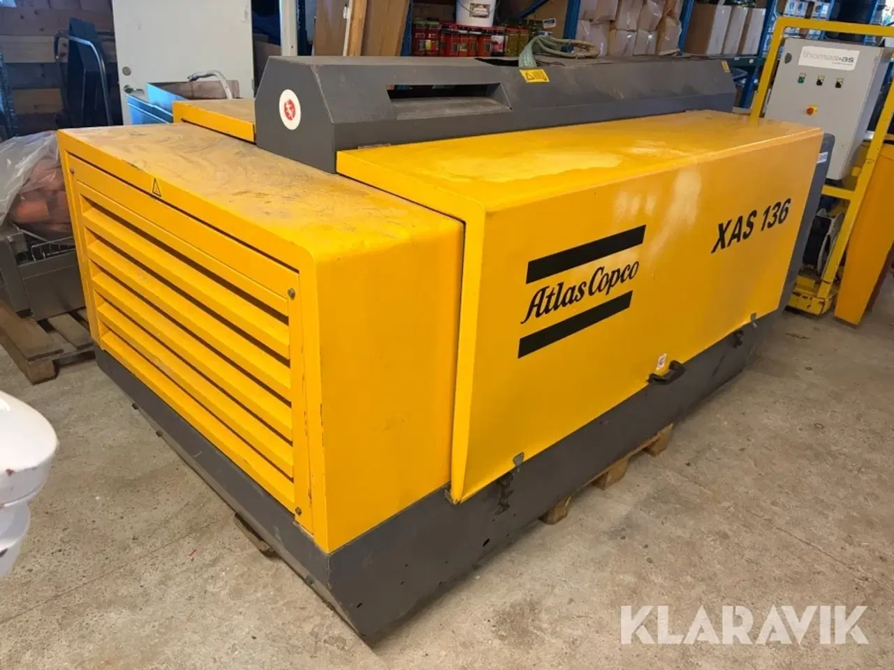 Billede 1 - Kompressor Atlas Copco XAS 136