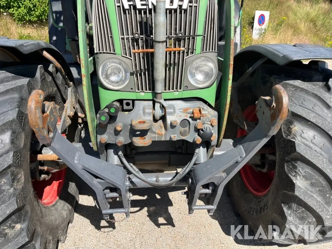 Billede 9 - Traktor Fendt Farmer 412 Vario med frontlæsser