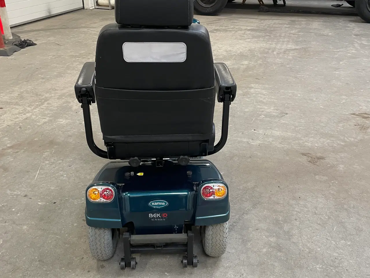 Billede 2 - Karma 737 Grøn 3 hjulet El - Scooter