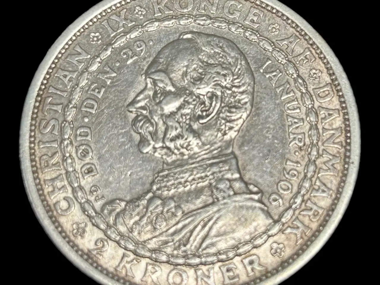 Billede 1 - 2 kr Erindringsmønt 1906