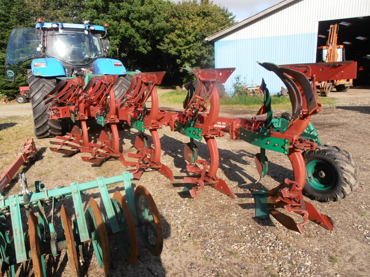 Billede 5 - Kverneland EG 100 , 5 furet vendeplov .
