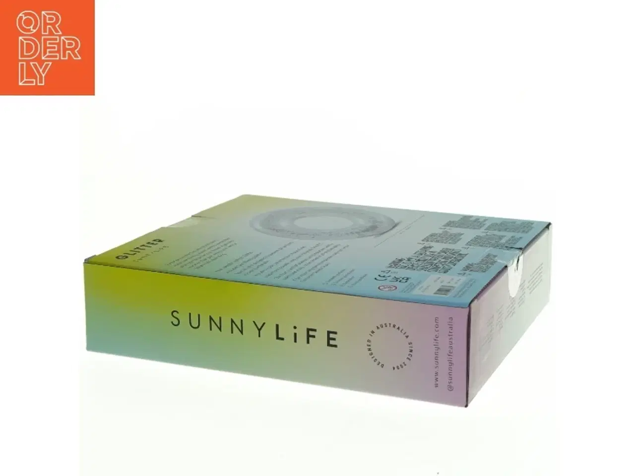 Billede 2 - Sunnylife Glitter Pool Ring fra Sunnylife (str. 24,5 x, 21,5 x 6 cm)