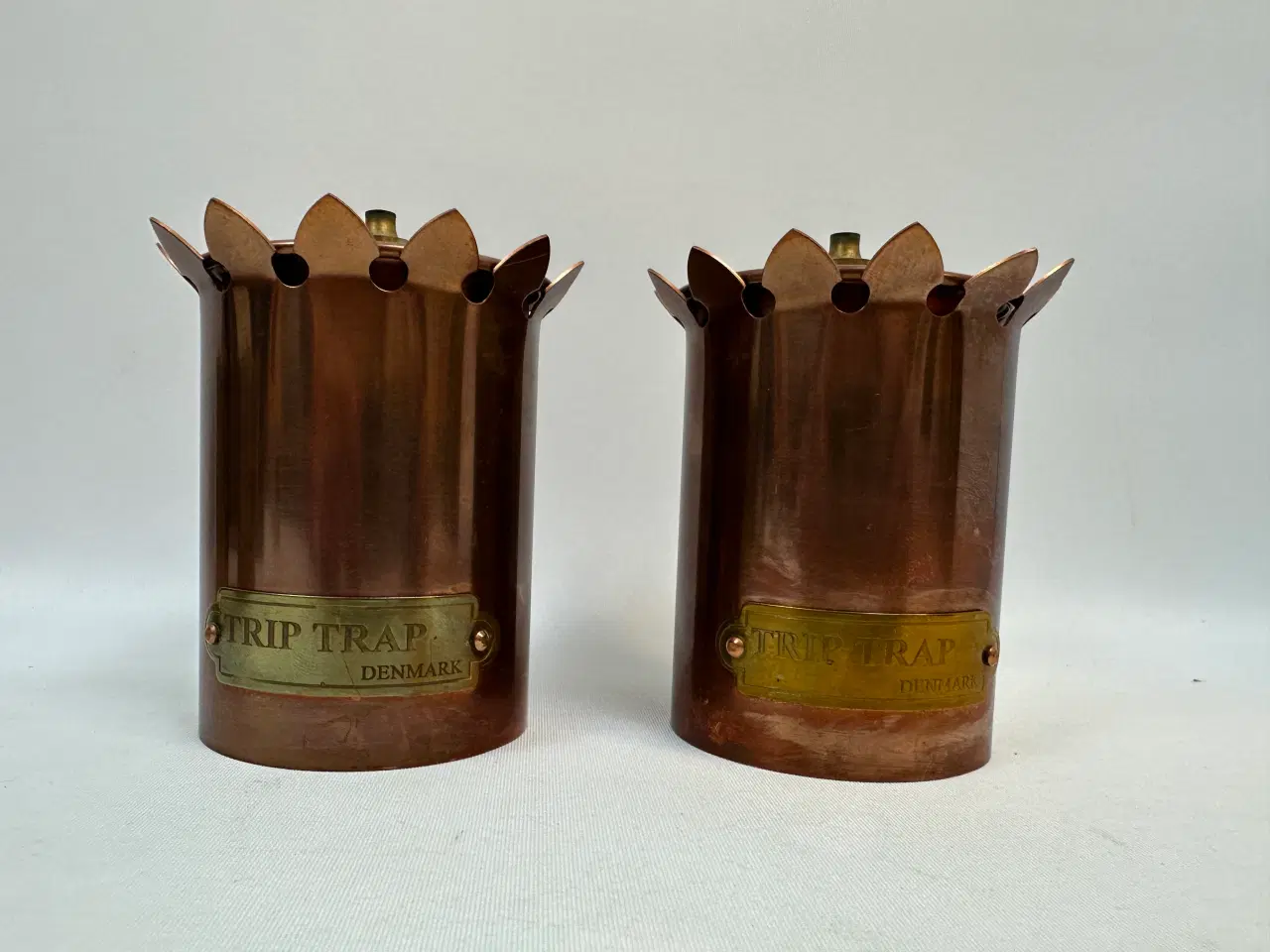 Billede 2 - Trip Trap kobber oilelamper (sjældne)