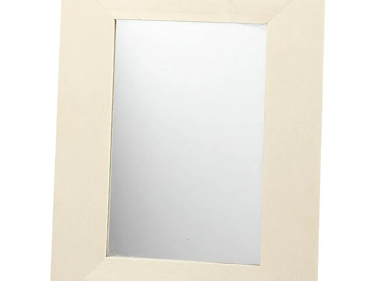 Billede 1 - Firkantet Spejl i Lyst Træ - 20,8x15,9 cm