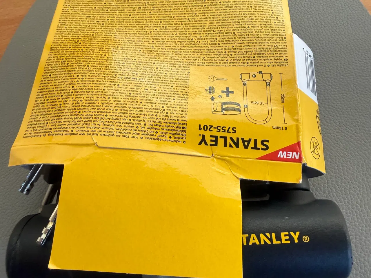 Billede 2 - Stanley s755-201 bøjlelås