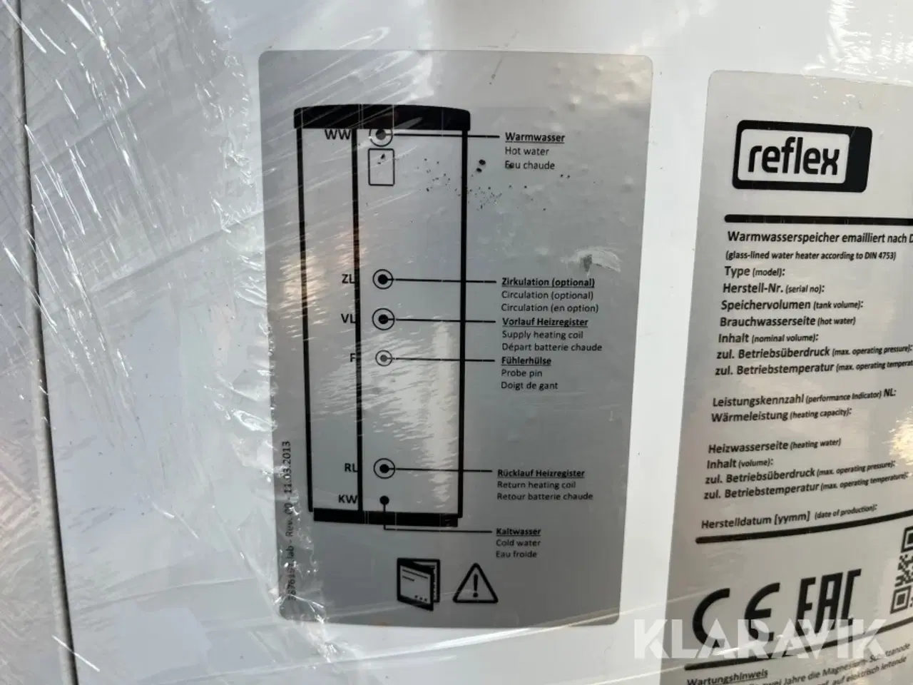 Billede 6 - Varmtvandsbeholder Reflex AB 200/1_C w