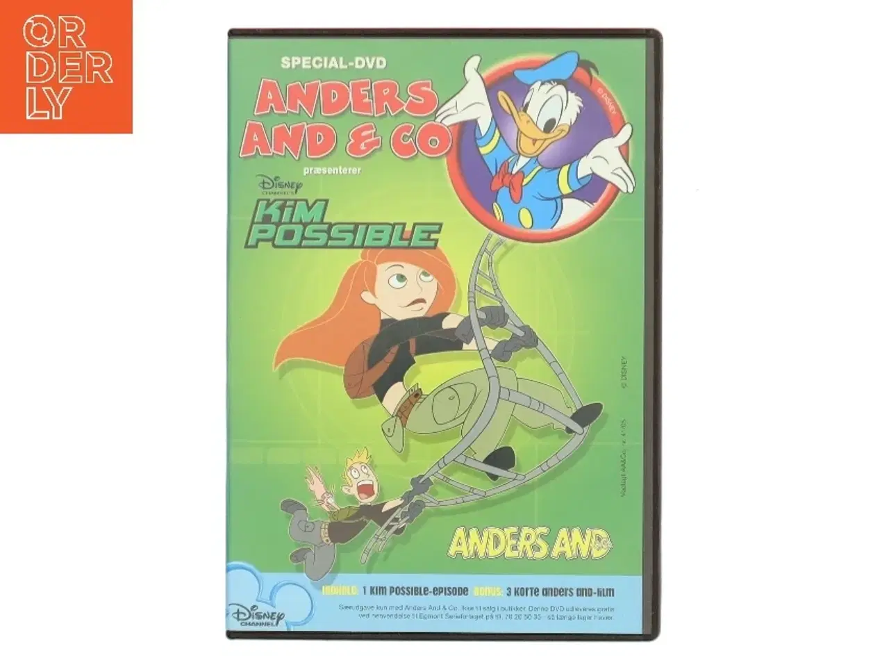 Billede 1 - Anders And & Co præsenterer Kim Possible (DVD)