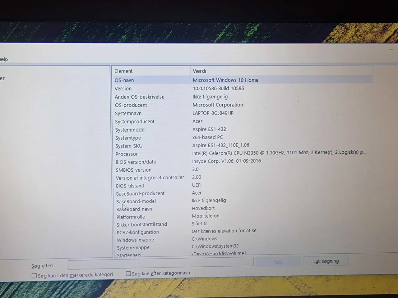Billede 4 - Acer bærbar 