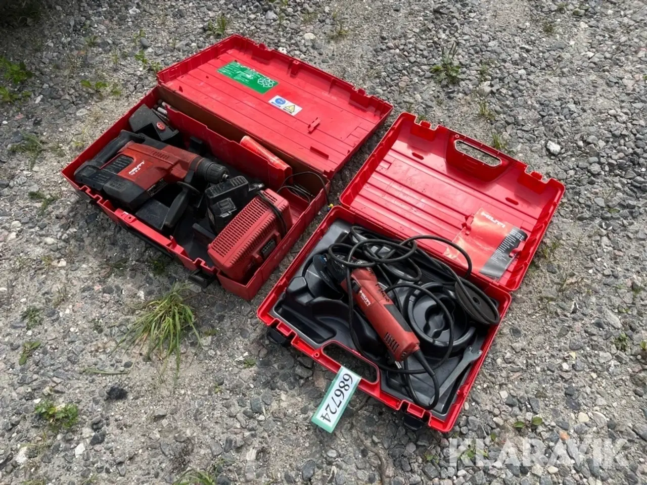 Billede 2 - Borehammer og vinkelsliber Hilti TE 5 A/DAG 125-S