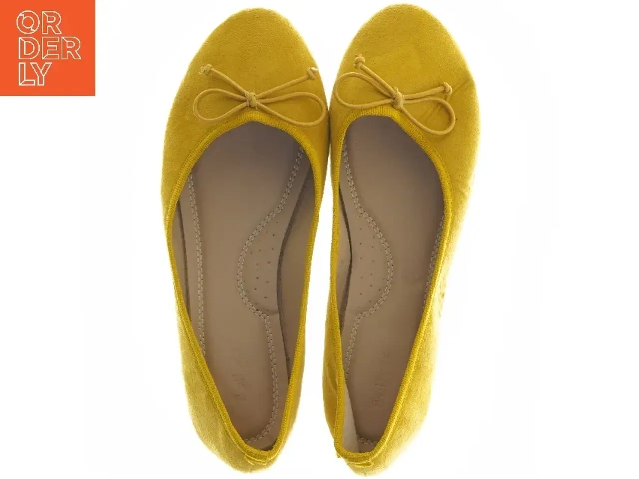 Billede 5 - Gule ballerinaer i størrelse 39 fra Bellucci (str. 39 )