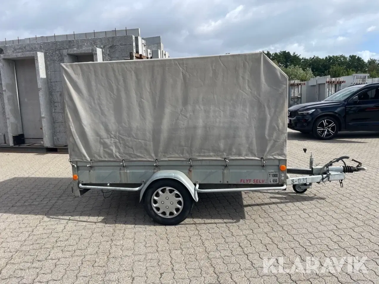 Billede 4 - Lukket trailer FML 1000kg