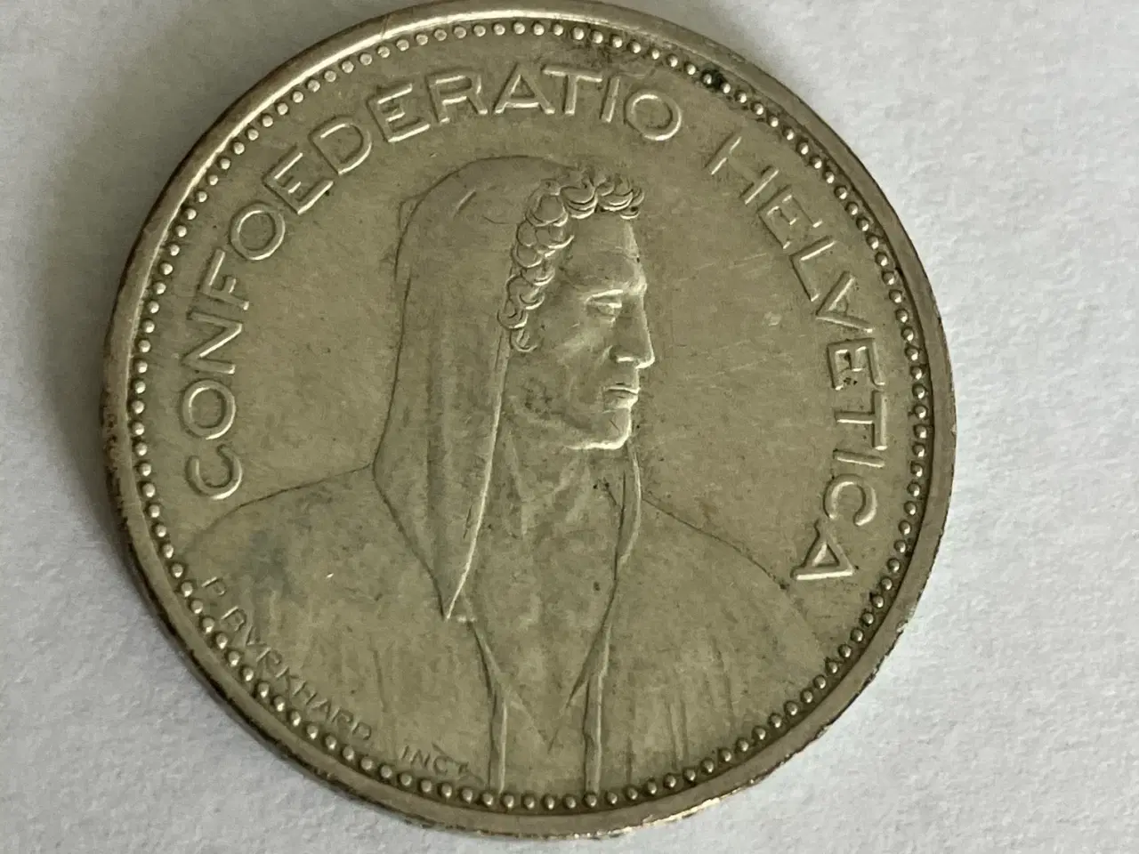 Billede 2 - 5 Francs Switzerland 1965 B