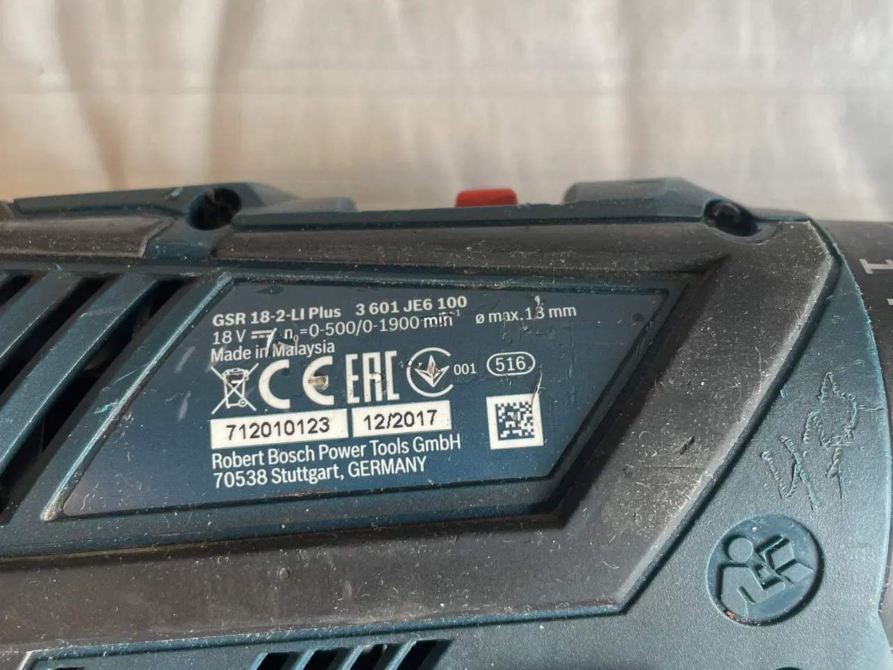 Billede 4 - Bosch GSR 18-2-Li Plus m/ batteri
