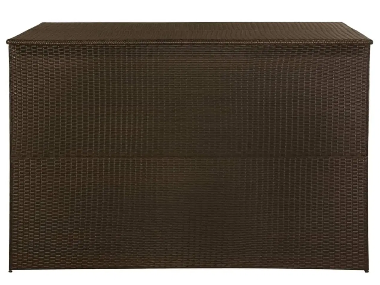 Billede 3 - Udendørs opbevaringskasse 150x100x100 cm polyrattan brun