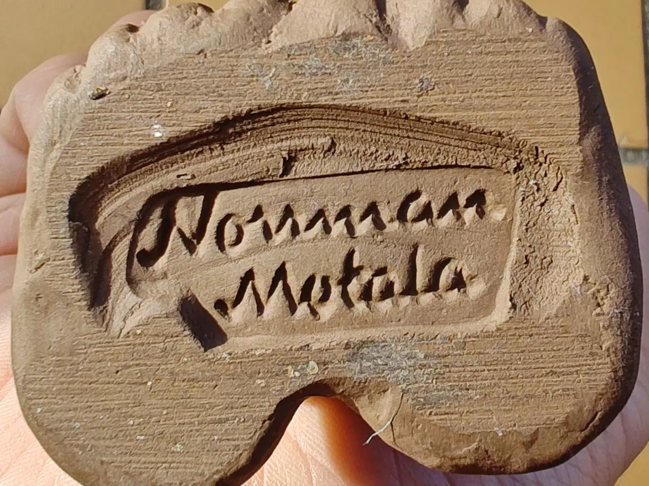 Billede 3 - Lille nøgen trold Figur af Berth Normans Motala