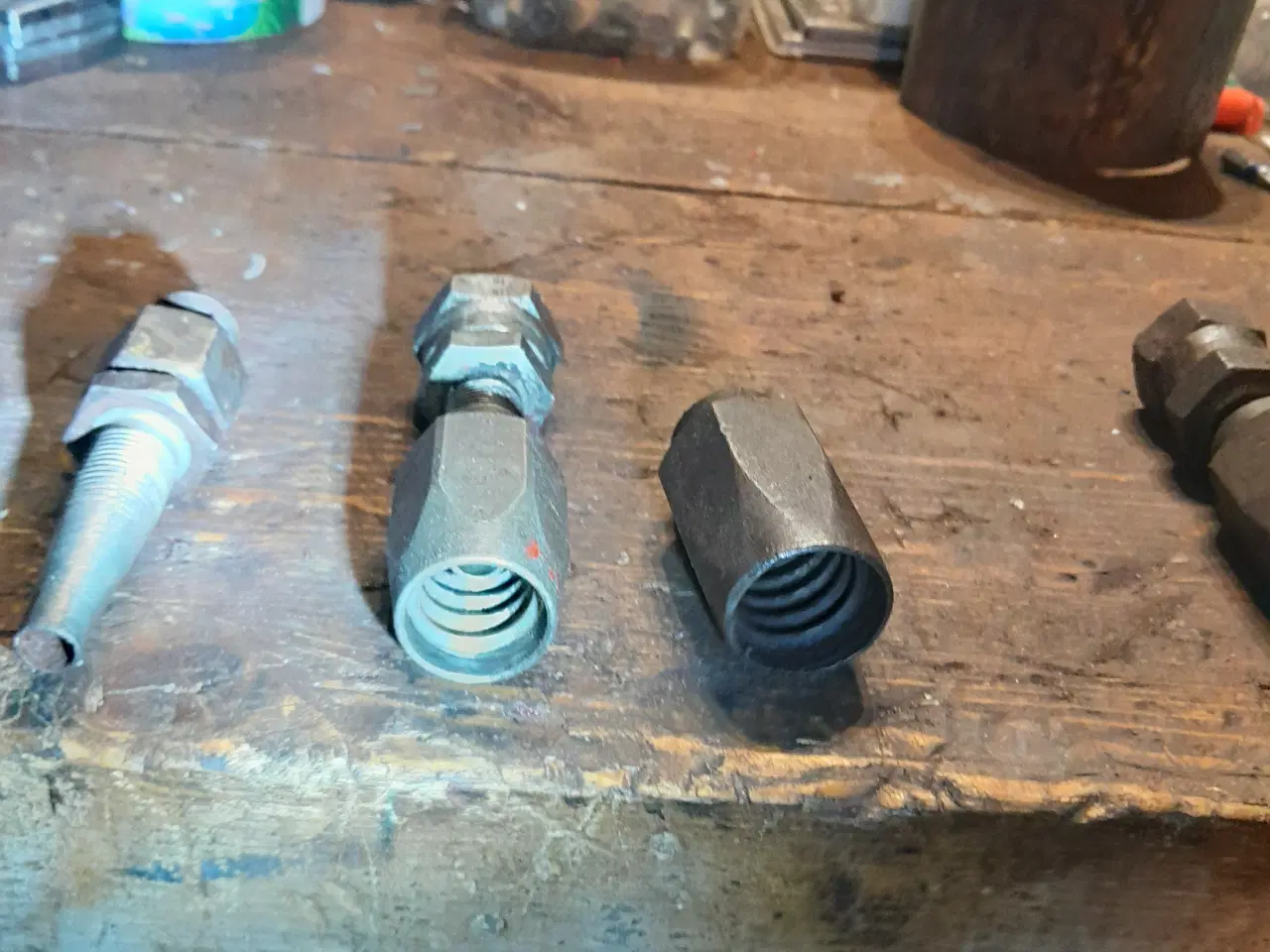 Billede 2 - købes hydraulik fittings