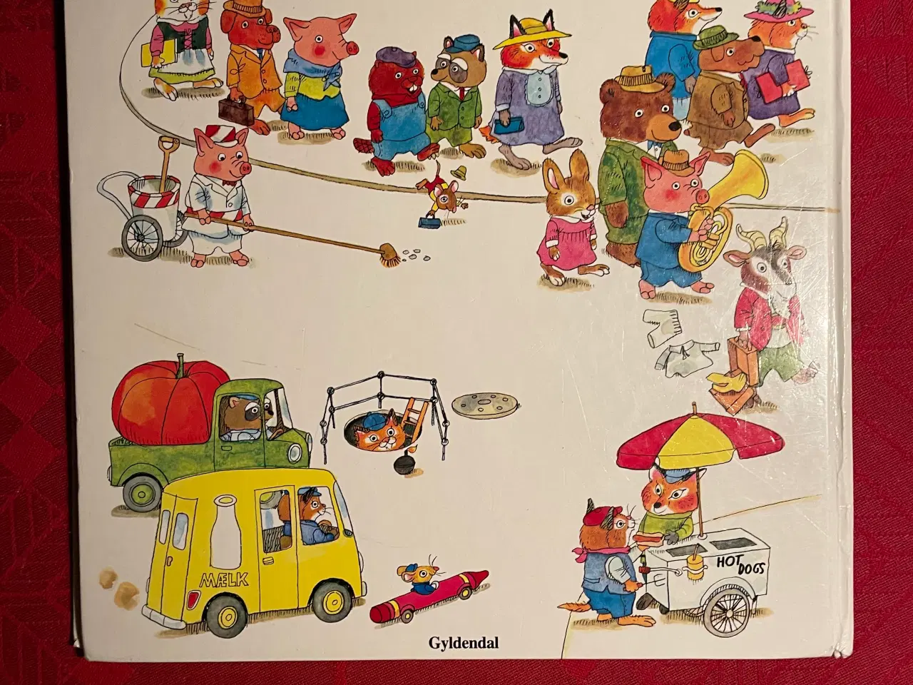 Billede 4 - Richard Scarry: min første ordbog, vi har så travl