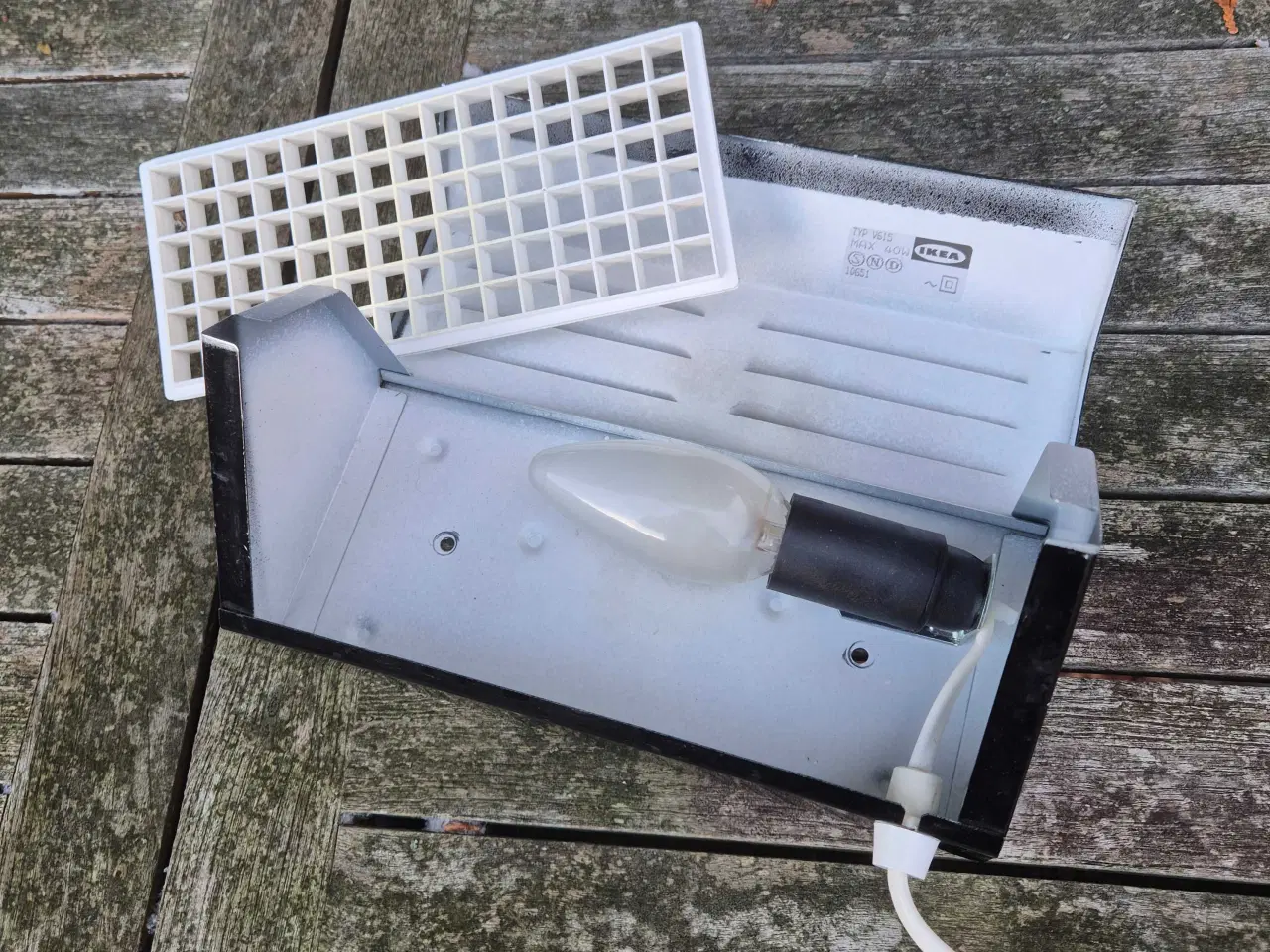 Billede 9 - Sort Ikea vintage væglampe 