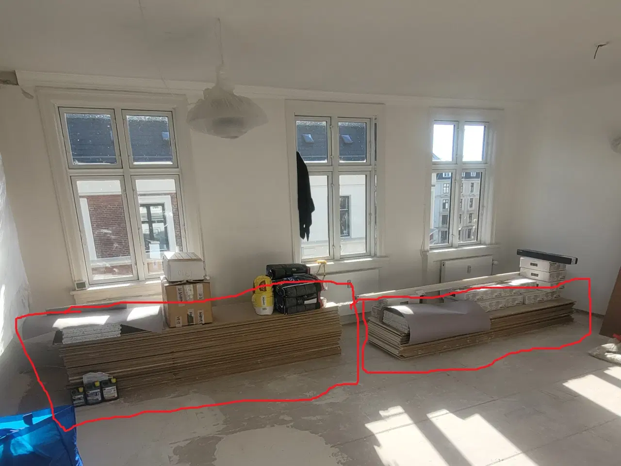 Billede 2 - 37 stk GYPROC GG13, GULV GIPSPLADER - 600X2400MM