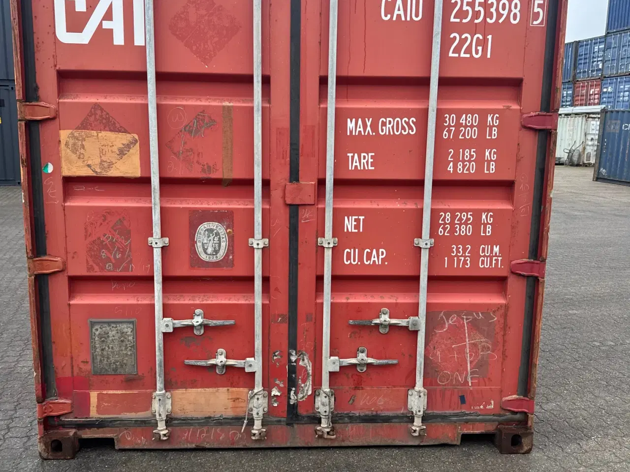 Billede 2 - Brugt 20 fods Isoleret Container